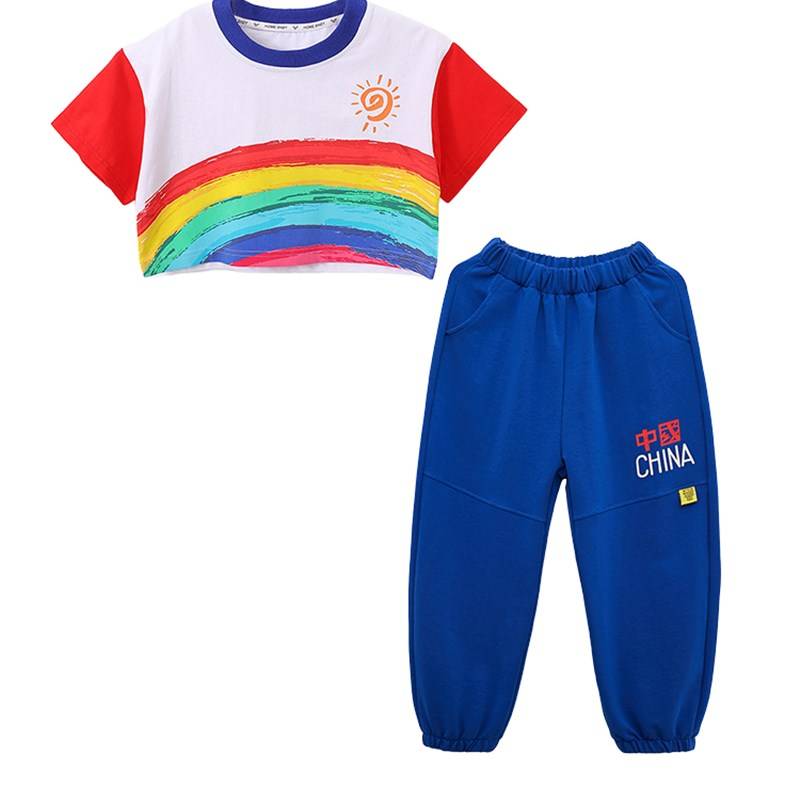 WOMAN 975 RAINBOW T+ BLUE 806 PANTS